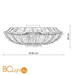 Потолочный светильник Patrizia Garganti Nana PG421 - Схема